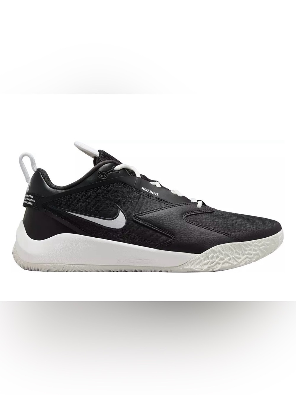 Nike Air Zoom Hyperace 3 volleyball shoes in black and white/ Size 6.5